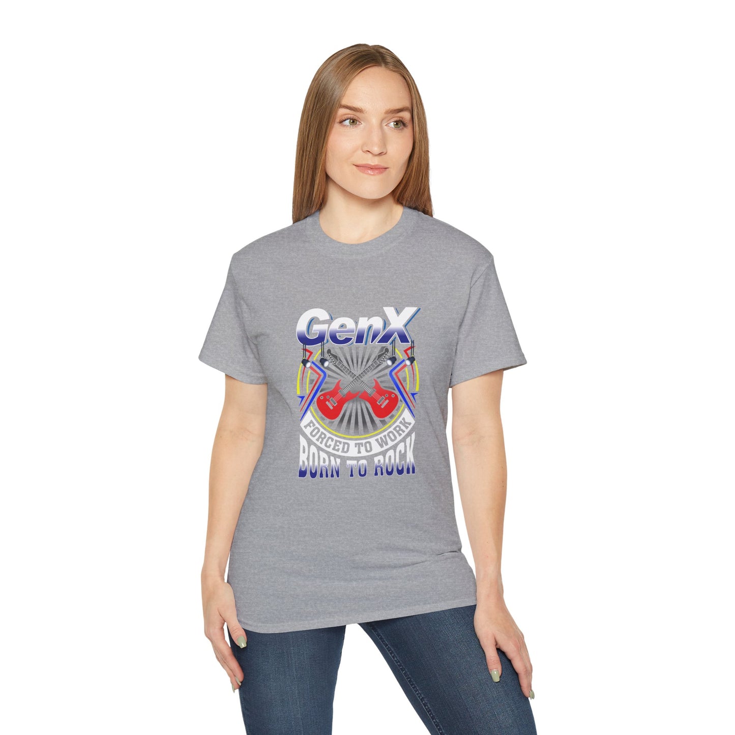 Gen X Vintage Tee, Nostalgic Graphic T-Shirt for Birthdays, Unisex Casual Wear, Perfect Gift for Retro Lovers, Music & Pop Culture