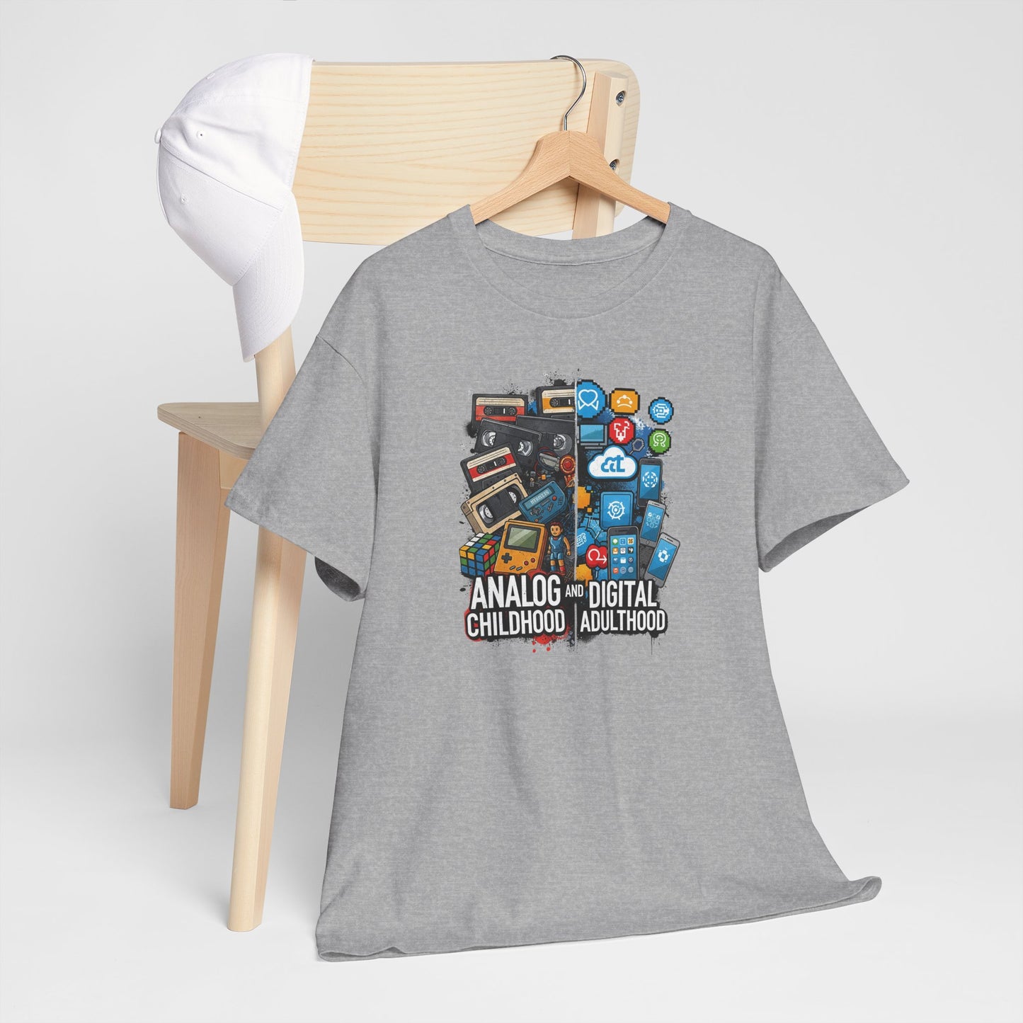 Retro Gaming Inspired Unisex Tee | Nostalgic Childhood Vibes, Perfect for Gamers, Birthdays, Holidays, Gifts, Casual Wear