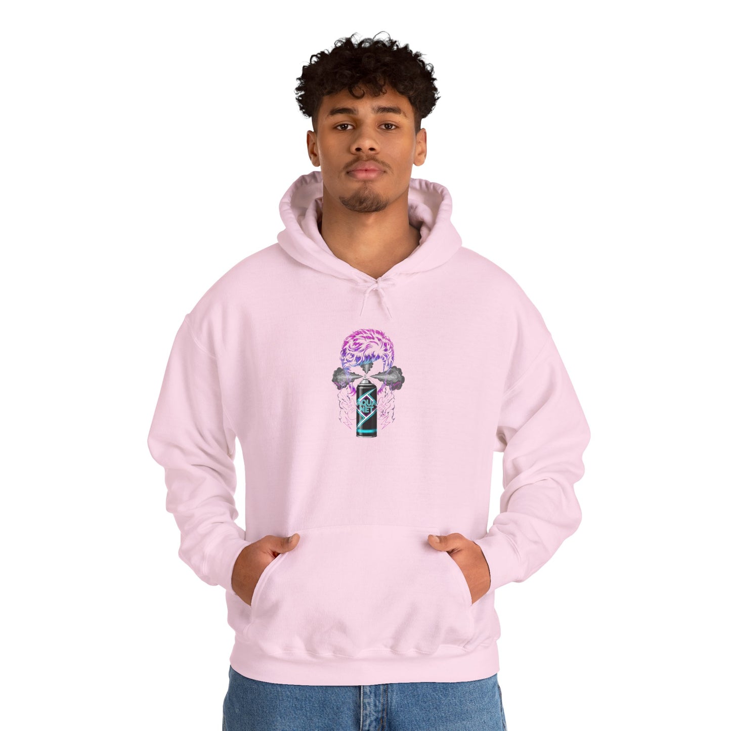 Mystical Graphic Hoodie - Cozy Unisex Sweatshirt, Casual Wear, Gift for Her, Unique Art Design, Comfortable Layer