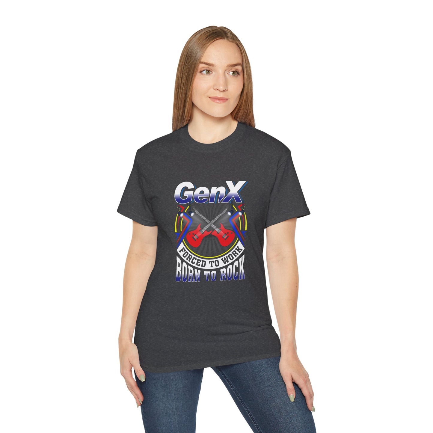 Gen X Vintage Tee, Nostalgic Graphic T-Shirt for Birthdays, Unisex Casual Wear, Perfect Gift for Retro Lovers, Music & Pop Culture