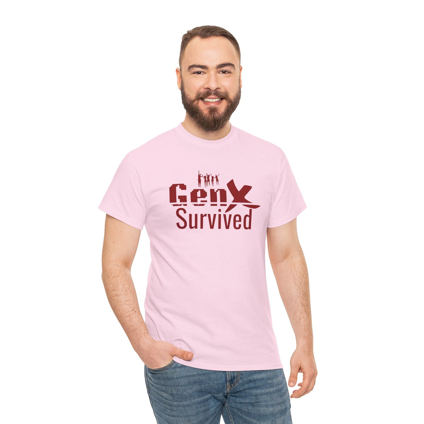Gen X Survivor Unisex Tee | Nostalgic Fashion for Gen X, Casual Wear, Family Gatherings, Birthdays, Comfy T-Shirt