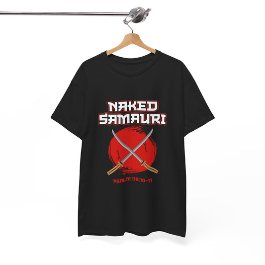 Naked Samurai Unisex Tee - Bold Graphic Cotton T-Shirt